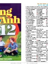 Bài tập Tiếng Anh 12 thí điểm - Unit 8 The world of work